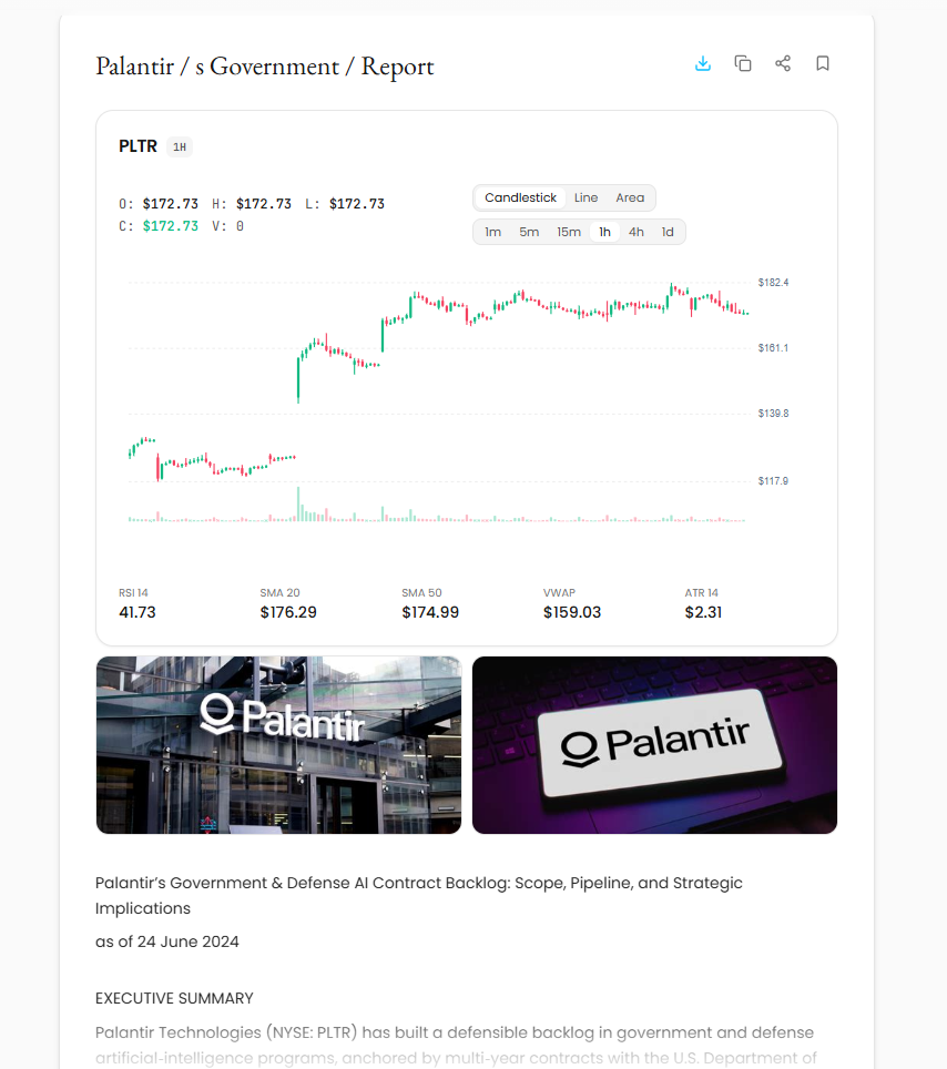 SignalView AI Research Mode